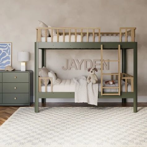 My Favorites Lists | Wayfair Bunk Beds For Adults, Kids Beds For Boys, Diy Bunk Bed, Bunk Beds Built In, Bottom Bunk, Built In Bunks, Full Bunk Beds, Shared Room, Twin Bunk Beds