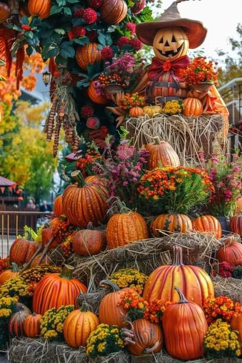 Fall Harvest Food, Fall Porches, Diy Fall Decor Ideas, Harvest Food, Fall Yard Decor, Autumn Pictures, Scarecrows For Garden, Fall Yard, Diy Fall Decor