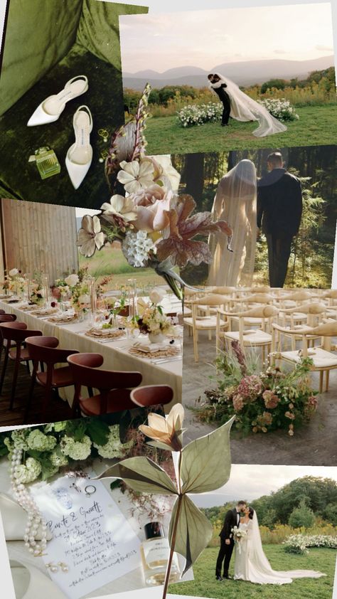 Engagement Party Mood Board, Garden Wedding Mood Board, Late Summer Wedding Colors Schemes, Ralph Lauren Wedding Aesthetic, Garden Party Wedding Aesthetic, Green Flowers For Wedding, Wedding Flower Arrangements Ideas, November Wedding Colors Schemes, Wedding Mood Board Ideas