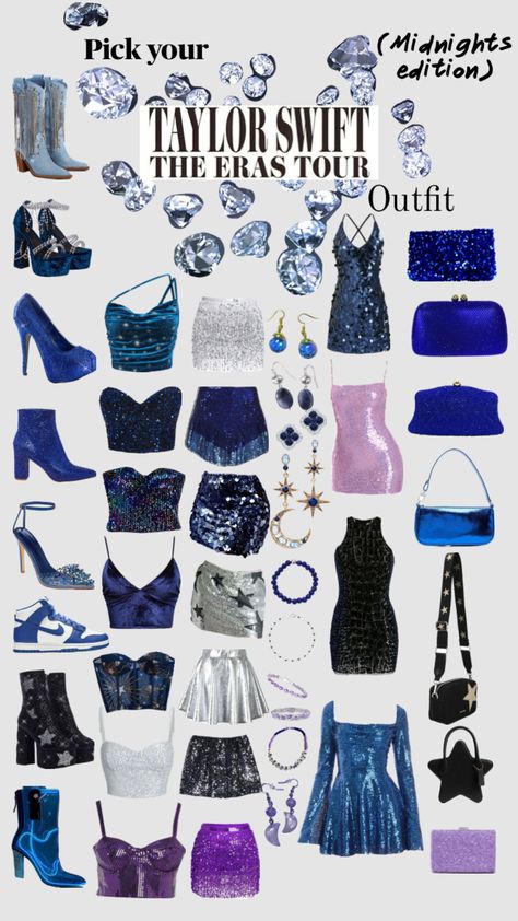 #erastouroutfits #midnightsera #midnights #midnightsoutfits #taylorswift #viral #outfitinspo #fyp Midnights Eras Tour, Eras Tour Outfit, Eras Tour