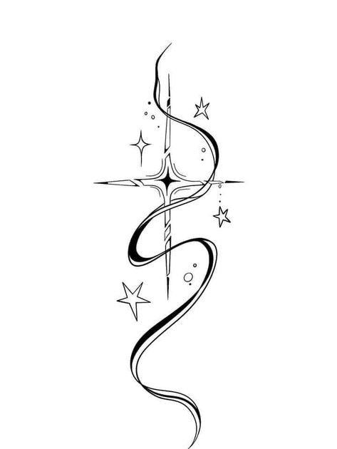 Do It Yourself Tattoo, Inspo Tattoo, Tattoo Design Book, Subtle Tattoos, Spine Tattoos, Dream Tattoos, Art Tattoos, Elegant Tattoos, Star Tattoos