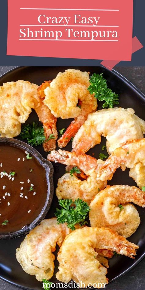 This shrimp tempura recipe will make even the most seafood-adverse swoon. Fried to crispy, golden perfection, it’s impossible to eat just one! Korean Fried Shrimp, Easy Shrimp Tempura, Shrimp Tempura Recipe, Tempura Recipes, Tempura Recipe, Fried Shrimp Recipes, Asian Dish, Shrimp Appetizers, Shrimp Tempura