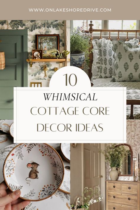 whimsical home decor ideas Cottage House Interior, Cozy Farmhouse Living Room, Cottagecore Living, Core Decor, English Cottage Decor, Whimsical Cottage, Cottage Core Decor, Cottagecore Home, English Country Decor