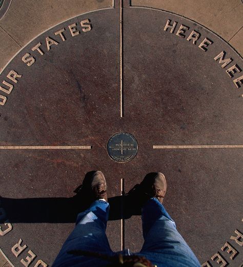 Four Corners Monument, Facts About The World, America Trip, Cross Country Trip, Places In America, Surprising Facts, Summer Road Trip, Road Trippin, Camping Survival