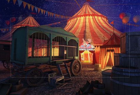 circus tent, Deepak VN on ArtStation at https://www.artstation.com/artwork/812ZG Circus Tent Drawing, Anime Circus, Tent Drawing, Circus Pictures, Circus Background, Carnival Tent, Circus Illustration, Broken Pencil, Old Circus