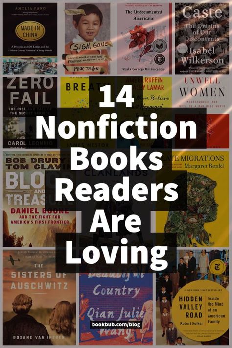 Humor and history, memoir and mental health — this list of recommended nonfiction books covers it all. #books #nonfiction #nonfictionbooks Top Nonfiction Books For Women, Good Nonfiction Books, Interesting Nonfiction Books, Best Nonfiction Books, Trilogy Books, Historical Nonfiction, Books Nonfiction, Book Wishlist, Books To Read Nonfiction