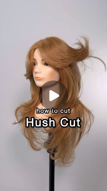 Thick Layers Haircut, Hush Haircut Thick Hair, 3 Long Layers Haircut, The Hush Cut Long, Hushcut Haircut Long Hair, The Shag Haircut Long, Chandelier Haircut, Less Volume Haircut, How To Cut Ends Of Hair