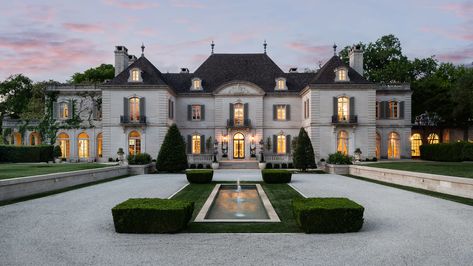 The Most Expensive Home in Texas Just Listed for $60 Million | Architectural Digest Texas Mansions, French Chateau Style, Paneled Library, Chateau Style, Luxury Portfolio, Safe Room, Luxury Amenities, Expensive Houses, Texas Homes