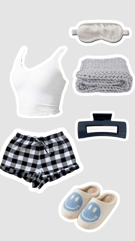 Aesthetic Pajama Outfit Comfy, Cute Outfits Sleep, Outfit Ideas Sleepwear, Outfit Layout Pajamas, Casual Pajama Outfit, Cute Pajamas Outfits For School Pjs, Cute Pajama Ideas, Summer Pajamas Aesthetic, Cute Sleeping Outfits