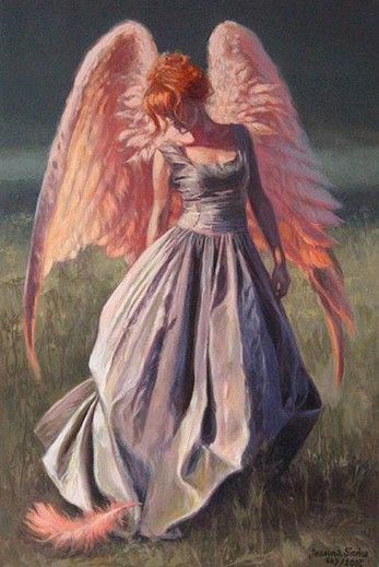 Lost Feather by Artist Joanna Sierko Filipowska I Believe In Angels, Ange Demon, Angels Among Us, Artist Blog, Angels In Heaven, Guardian Angels, Angel Pictures, Angels And Demons, Fairy Angel