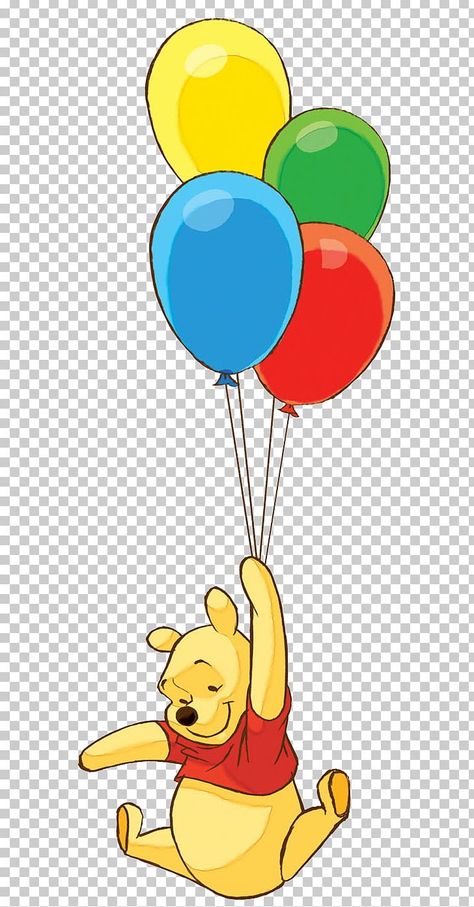 Winnie The Pooh Drawing, Balloon Png, Pooh Winnie, Piglet Eeyore, Winnie The Pooh Pictures, Idee Cricut, Winnie The Pooh Birthday, 디즈니 캐릭터, Cute Winnie The Pooh