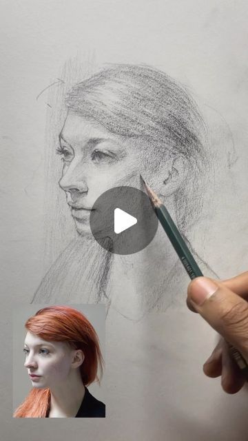 Andrew Loomis Paintings, How To Draw Human Face, Realistic Face Drawing Sketches, Loomis Head, Realistic Face Drawing, Head Construction, Draw Portrait, Pencil Portrait Drawing, Realistic Sketch