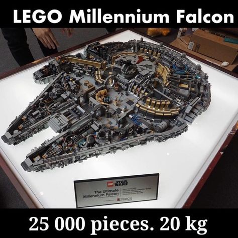 Lego Millenium Falcon, Millennium Falcon Lego, Lego Stormtrooper, Ninjago Lego, Heavy Breathing, Lego System, Millenium Falcon, Awesome Lego, Amazing Lego Creations