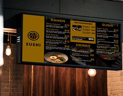 Check out new work on my @Behance profile: "Digital menu board Design for Japanese Sushi Restaurant" http://be.net/gallery/205850623/Digital-menu-board-Design-for-Japanese-Sushi-Restaurant Digital Menu Board Design, Japanese Sushi Restaurant, Menu Board Design, Digital Menu Boards, Nigiri Sushi, Restaurant Branding Design, Sushi Art, Digital Menu, Sushi Restaurant