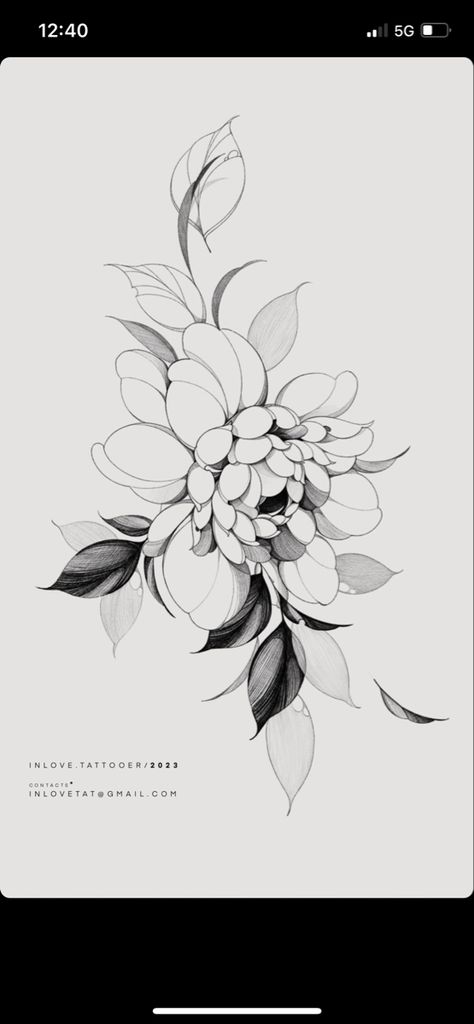 Peony Ink Drawing, Peony Bud Tattoo, Dark Peony Tattoo, Flower Tattoo Peony, Japanese Flower Tattoo Design, Peony Tattoo Design, Blackwork Flowers, Flower Tattoo Stencils, Peony Flower Tattoos