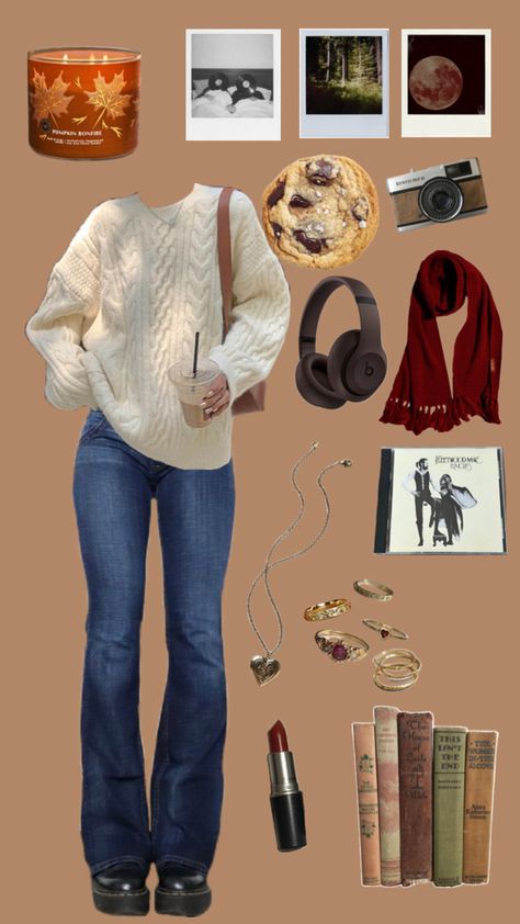 cozy fall outfit, rory gilmore outfit inspo, rory gilmore white sweater, white sweater outfit inspo, Rory Gilmore White Sweater, Autumn Outfit Inspiration, Rory Gilmore Style, Gilmore Girls Outfits, White Sweater Outfit, Cozy Fall Outfits, Downtown Outfits, Sweater Outfit, Rory Gilmore