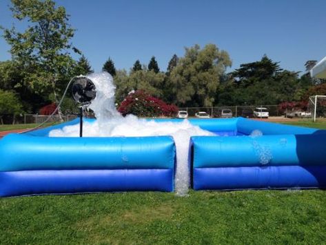 Inflatable Foam Machine Rentals, Los Angeles Foam Machines, Rent Foam Pit | Magic Jump Rentals Foam Party Ideas, Foam Pit, Field Day Games, Foam Machine, Foam Party, Fun Outdoor Games, Frat Parties, Water Party, Yard Games