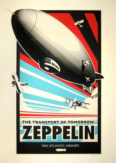 https://flic.kr/p/7VdXck | Zeppelin | Screen print for Boxbird A-B exhibition Zeppelin Art, Zeppelin Airship, Art Deco Poster, Contemporary Illustration, Silk Screen Printing, Zeppelin, Online Art Gallery, Handmade Shop, Screen Print