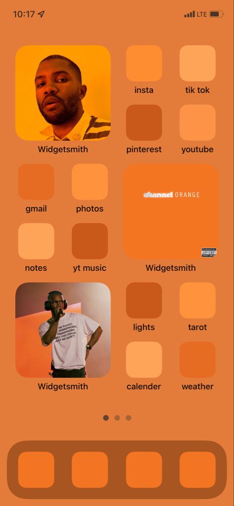 Ios 16 Frank Ocean, Frank Ocean Ios 16 Wallpaper, Orange Phone Layout Ideas, Orange Ios 16 Homescreen, Frank Ocean Ios 16, Chanel Orange Frank Ocean Wallpaper, Ios 16 Home Screen Ideas Orange, Frank Ocean Homescreen Layout, Orange Ios Layout