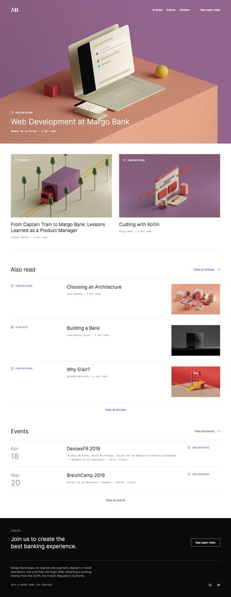 Work at Margo Bank landing page design inspiration - Lapa Ninja Bank Website, Web Layout Inspiration, Banks Advertising, Landing Page Design Inspiration, Best Landing Page Design, Landing Page Inspiration, Talented People, Finance Blog, Ui Design Inspiration