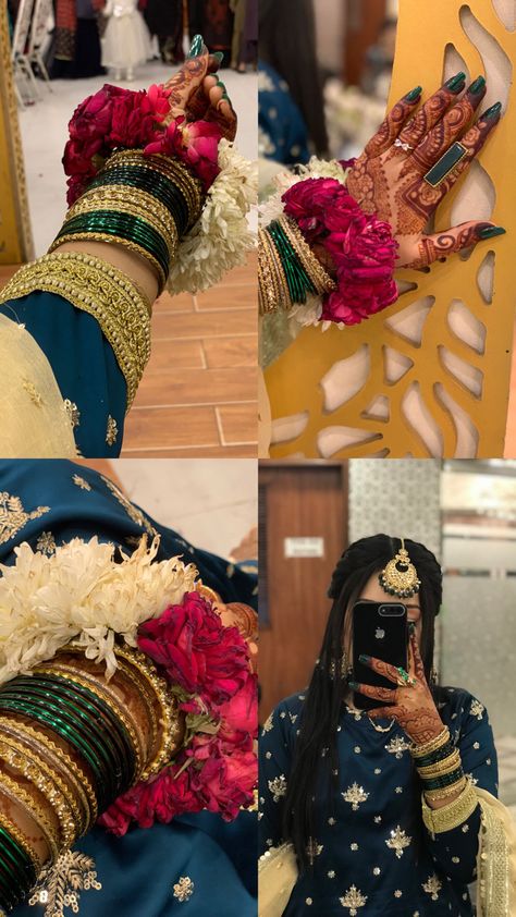 Girly Pics Instagram, Sanchak Dresses, Hand Gajra For Bride, Poses In Dress, Eid Photoshoot Ideas, Short Mehndi Design, Eid Pics, Eid Looks, Girly Dp