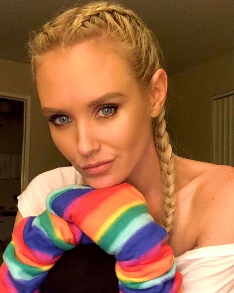 Nicky Whelan on Instagram: “Braids and bedtime #thatsallfolks 😘” Nicky Whelan, Thats All Folks, Michael James, James Potter, Travel Pillow, Braids, Personal Care, Google Search, Actresses