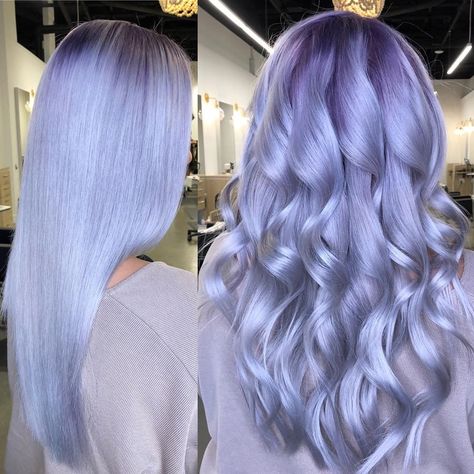 Discovered by Hair & Hairstyles. Find images and videos about purple hair, platinum hair and shiny hair on We Heart It - the app to get lost in what you love. Pastel Purple Hair, Creative Hair Color, Lilac Hair, Gorgeous Hair Color, Hair Color Pastel, Lavender Hair, Hair Color Purple, Pretty Hair Color, Pastel Hair