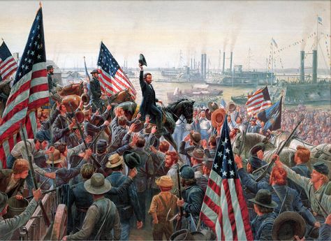 To Preserve the Union: 6 Advantages That Helped the North Win the Civil War Gettysburg Address, Union Army, Us History, Military Art, A Group, Palermo, Abraham Lincoln, American History, Mississippi