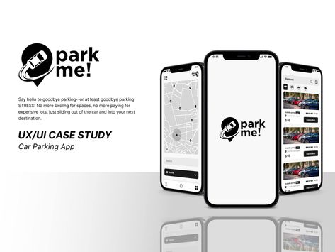 Hello there! 🖐 Today I'm so excited to show you our Car Parking Case study. 📈 The case study developed a mobile app to streamline finding and reserving parking spots in busy urban areas. The app includes real-time data, wayfinding, navigation, and payment options. The study aimed to improve the overall accessibility and mobility in the city while providing valuable insights for the future development of parking solutions. App Case Study, Parking App, Uiux Design, Parking Solutions, Booking App, Mobile Data, App Ui Design, Concrete Jungle, Web App Design