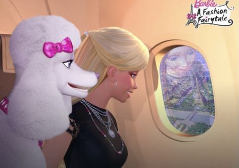 Barbie Fashion Fairytale || Plane ride || Aesthetic || Paris, France Scarie Movie, Fashion Fairytale, Barbie Cartoon, Barbie Images, Barbie Life, Barbie Princess, Blogger Girl, Barbie Movies, Wallpaper Free Download