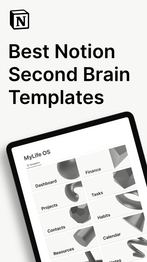 Best Notion Second Brain Templates projectplanner #businessplannerideas❀. Second Brain Notion Template, Notion Productivity Template, Second Brain Notion, Notion Second Brain, Notion Ideas, Brain System, Life Planner Organization, Second Brain, Template Notion