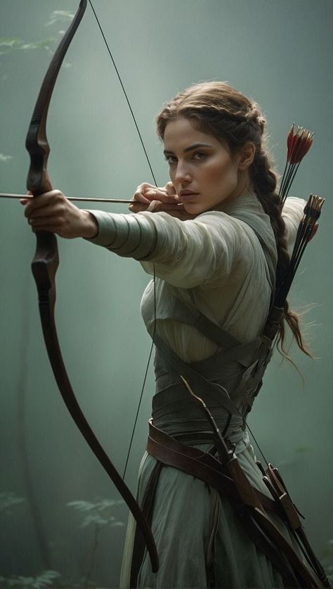 Female Archer, Archery Aesthetic, 8k Ultra Hd, Warrior Outfit, 4k Wallpaper For Mobile, Heroic Fantasy, John Singer Sargent, Bow And Arrow, Crazy Funny