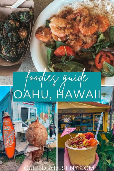 Oahu foodies and those traveling to Oahu are going to love this list of foods you must eat in Oahu. From the best acai bowls in Oahu to the best poke in Oahu, this list is full of the best foods in Hawaii and the best restaurants in Oahu Hawaii. Best Seafood In Oahu, Best Food In Oahu Hawaii, Oahu Food Guide, Oahu Food, Oahu Restaurants, North Shore Hawaii, Drinks To Try, Oahu Vacation, Hawaiian Bbq