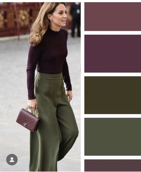 Autumn Color Palette Fashion, Deep Autumn Color Palette, Colour Combinations Fashion, Color Combos Outfit, Color Blocking Outfits, Color Combinations For Clothes, Design Moda, Mode Boho, Fall Color Palette