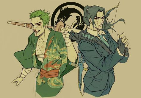 RT @BuryTheKidd: Shimada clan. https://t.co/5pn4D0yXFz - El Doctor Shimada Brothers, Genji And Hanzo, Genji Shimada, Hanzo Shimada, Overwatch Hanzo, Overwatch Genji, Overwatch Comic, Overwatch Fan Art, Overwatch 2