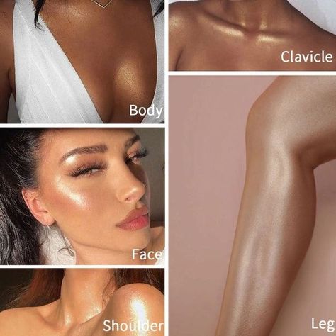 Glow as the sun 🌞 Soldanella Fashion #summer2024 #summer #summervibes #soldanellafashion Illuminator Makeup, Shimmer Body Lotion, Body Bronzer, Shimmer Oil, Body Shimmer, Shimmer Body Oil, Body Glow, Makeup Highlighter, Face Brightening