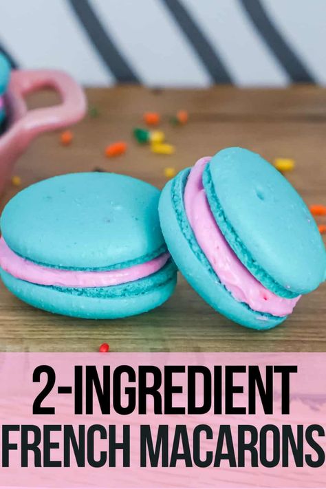 Easiest Macaron Recipe, Easy Macrons Recipes, Easy Macaron Recipe, Macarons Easy, Easy Macaroons Recipe, All Purpose Flour Recipes, How To Make Macaroons, Macarons Recipe Easy, French Macaroon Recipes