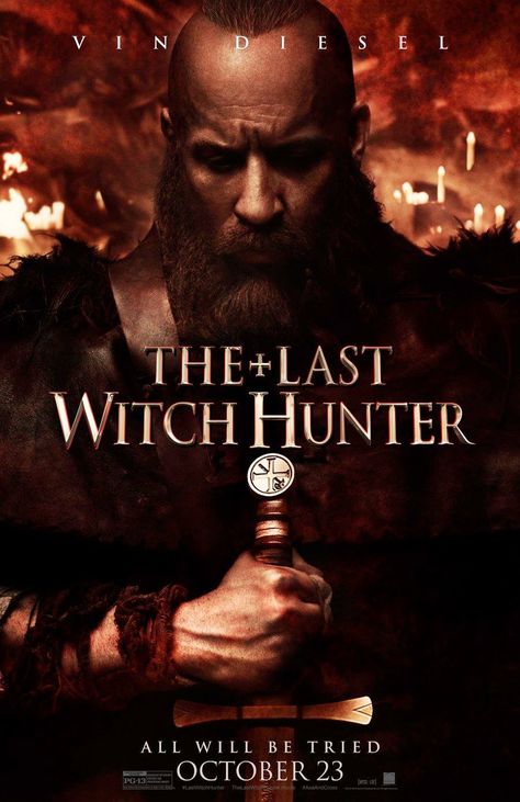 The Last Witch Hunter (2015) Last Witch Hunter, The Last Witch Hunter, Hunter Movie, Witch Hunter, 2015 Movies, Movies And Series, Vin Diesel, New Trailers, The Witch