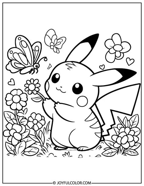 Are you a fan of Pikachu, the adorable yellow electric mouse from the Pokemon franchise? Do you love coloring as a relaxing and creative activity? If you Pikachu Coloring, Pokemon Coloring Sheets, Pikachu Coloring Page, Pikachu Art, Coloring Page Printable, Hello Kitty Coloring, Dog Coloring Page, Pokemon Coloring Pages, Pokemon Coloring