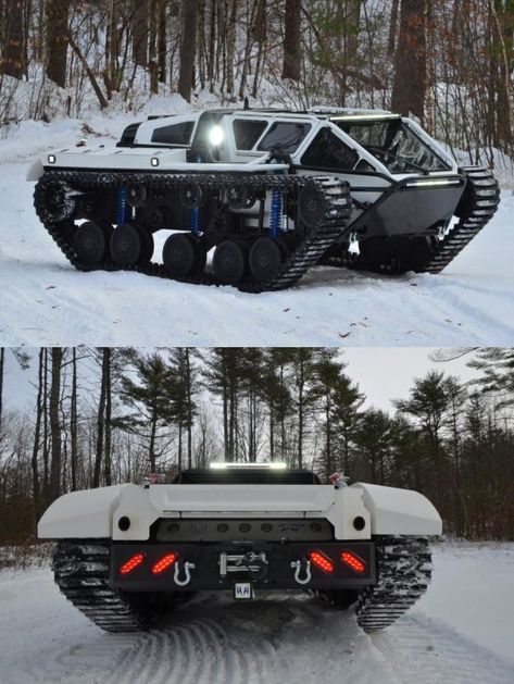 Ripsaw F4: 60mph Dual Tracked Personal Tank Blacked Out Cars, Zombie Vehicle, Two Door Jeep Wrangler, Super Tank, Tracked Vehicles, Tactical Truck, Toyota Suv, Overland Trailer, Truck Tank