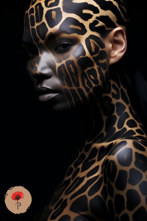 Queens Paintings, Leopard Costume Makeup, Jaguar Face, African Face Paint, Cheetah Makeup, Cheetah Art, Eagle Pictures, Amazing Street Art, Art Makeup