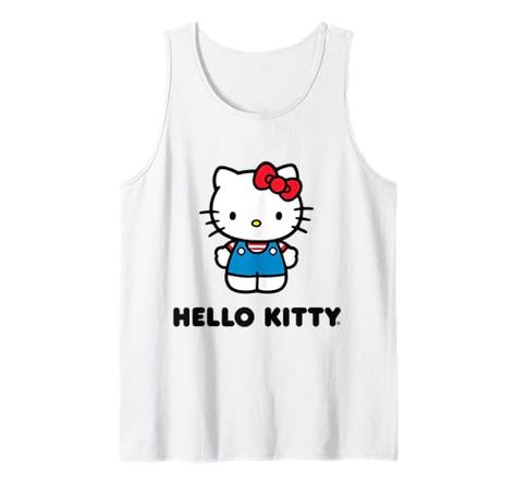 Hello Kitty Character Front and Back Tank Top Hello Kitty Characters, Tanks Tops, Top Fashion Brands, Shop Top, Fashion Brands, Top Styles, Fashion Branding, Hello Kitty, Kitty