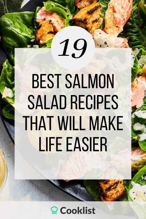 Salmon salads are the perfect way to enjoy all the health benefits of salmon in an easy, nutritious and delicious meal. There are so many incredible ways to make salmon salad, from classic salads to more creative twists. Salmon Recipes With Salad, Salmon Dinner Salad Recipes, Salmon In Salad, Salmon Lettuce Salad, Salmon Dinner Salad, Smoked Salmon Salads, Salmon On Salad Recipes, Best Salmon Salad Recipe, Baked Salmon Salad Recipes