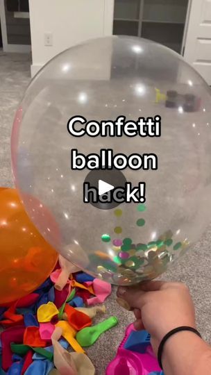 991K views · 3.5K reactions | The secret to perfect confetti balloons every time! 🎈 Follow along in 2024 for a year full of party hacks, games, food, and fun! 🎉🤩❤️ | Play Party Plan | Play Party Plan · Original audio Men Birthday Decorations, Christmas Lollipop Decorations, Balloon Decorations Diy Tutorials, Chamoy Sauce, Balloon Hacks, Party Balloons Diy, Birthday Decorations For Women, Deco Ballon, Birthday Decorations For Men