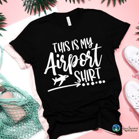 A great idea for a traveler's shirt! Shirts Cricut, Resort Swimwear, Catching Flights, Travel Tshirt, Family Cruise Shirts, Catch Flights, Mexico Trip, Cricut Shirts, Girls Trip Shirts