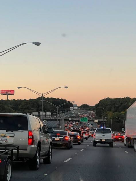 #traffic #roadtrip La Traffic Aesthetic, City Traffic Aesthetic, Traffic Aesthetic, Jamming Aesthetic, Air Images, Car On The Road, Usa Life, Air Image, Ap Drawing