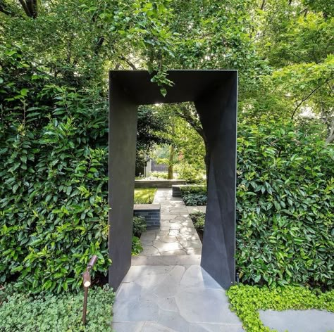 Garden Pavers, Path Ideas, Sloped Garden, Outdoor Entertaining Spaces, Garden Architecture, Family Garden, Have Inspiration, Woodland Garden, Garden Gate