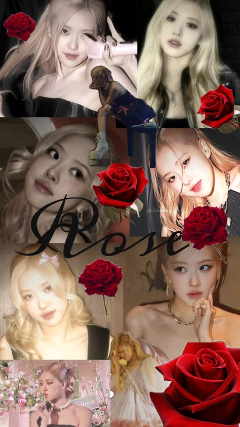 Rose blackpink wallpaper Rose Blackpink Wallpaper, Blink Book, Black Pink Background, Park Rosé, Blackpink Wallpaper, Rose Blackpink, Rose Park, Black Pink Instagram, Rose Wallpaper