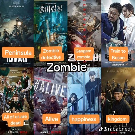 Kdrama Zombie List, Zombie Movies List, Best Zombie Movies, Scary Movies To Watch, Movies To Watch Teenagers, Netflix Movies To Watch, Drama List, Night Film, Korean Drama Series