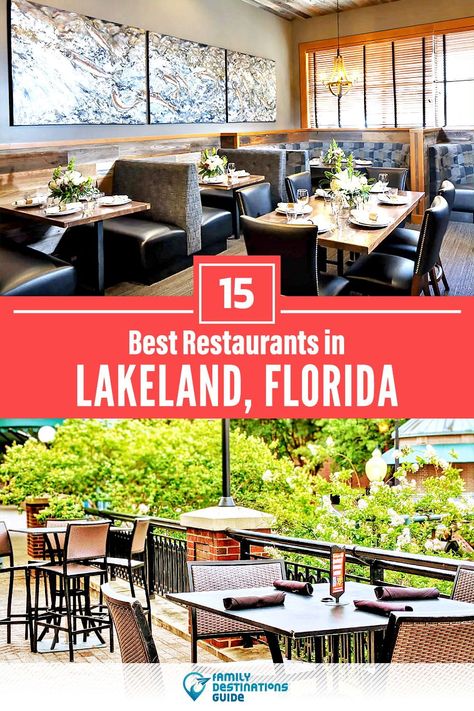 Want to see the best restaurants in Lakeland, FL? We’re FamilyDestinationsGuide, and we’re here to help: From incredible brunch spots and amazing places to eat dinner, to local foodie spots and hidden gems, discover the BEST Lakeland restaurants - so you get memories that last a lifetime! #lakeland #lakelandrestaurants #restaurantsinlakeland #bestrestaurantsinlakeland #placestoeatlakeland Ft Lauderdale Restaurants, Best Restaurants In Fort Lauderdale, Deep Creek Lake Maryland Restaurants, Boca Raton Florida Restaurants, Lakeland Florida, Best Thai, The Emperor's New Groove, Florida Restaurants, Secret Life Of Pets